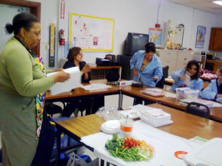 Food Demo, Adult Nutrition Class