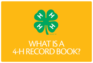 What is a 4-H Record Book button that link to the UC 4-H What is a 4-H Record Book webpage