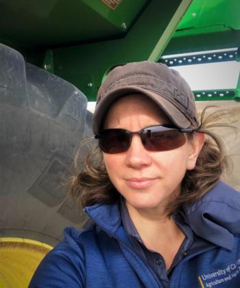 Lynn Tractor Selfie