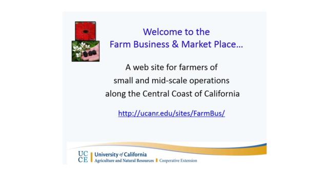 Farm Business and Market Place Picture