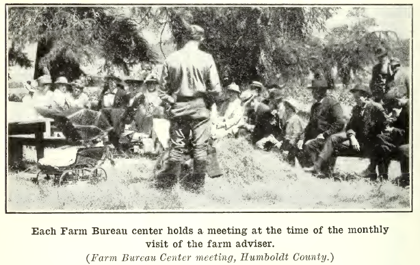 Farm Advisor and Farm Bureau, 1915