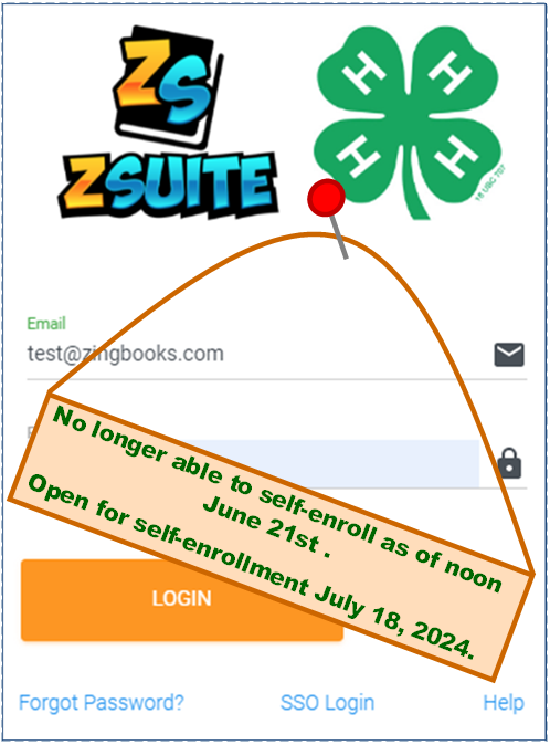 ZSuite no longer able to self-enroll as of noon June 21st. Open for self enrollment July 18, 2024