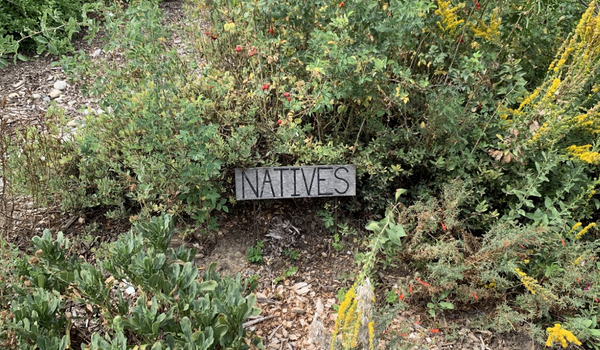 Native Garden Sign