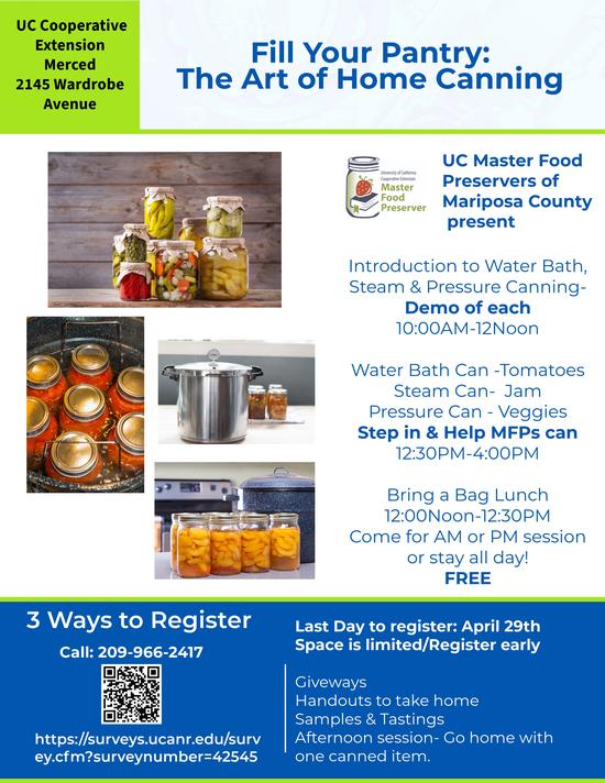 Introduction to Canning Workshop