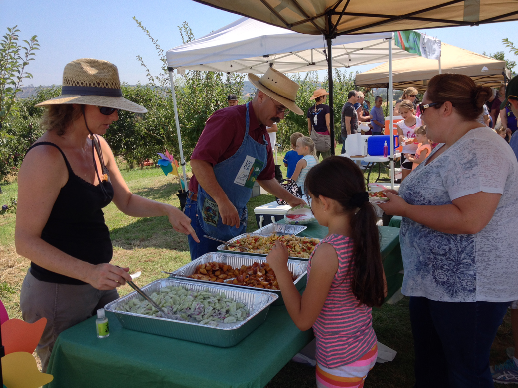 Michele and Dan serve up a trio of tasty salads.