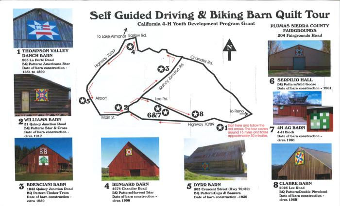 Barn Quilt Tour Teaches History and Increases Tourism to a Small Rural Town