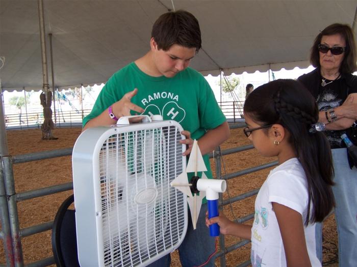 Riverside County 4-H National Youth Science Day- The Power of Wind