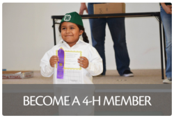 Youth ages 5-19 can enroll in 4-H.