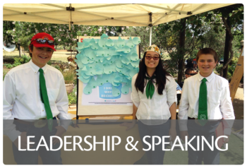 Link to Leadership & Speaking project area page