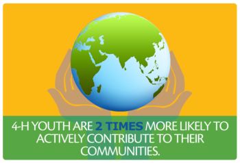 *The Positive Development of Youth: Comprehensive Findings from the 4-H Study of Positive Youth Development, 2013.