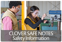 Link to Clover Safe Notes - safety information for 4-H