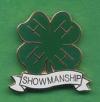 Showmanship pin
