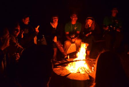 Campfire time, 2014 Camping Conference