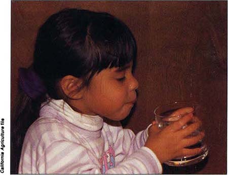 Nonfood exposures, including drinking water, should be considered when setting tolerances for food eaten by children.