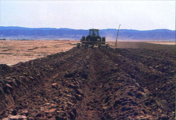 Furrowing is commonly used to control wind erosion, by exposing aggregates, making the surface rougher and requiring higher wind speeds to initiate particle movement.