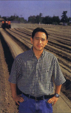 College student Hong Yang is inspired by his immigrant father's hard work, which has built a successful strawberry farm in Fresno County.