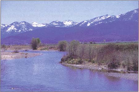 Snowpacks above the Scott River are declining, affecting the river's flow.
