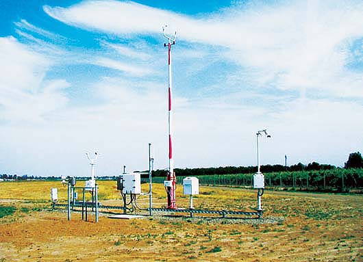 The National Weather Service collects data at a series of weather stations in California, to produce air-temperature forecasts that are used by UC Cooperative Extension to calculate “degree-day” forecasts for cotton growers in the southern Central Valley.