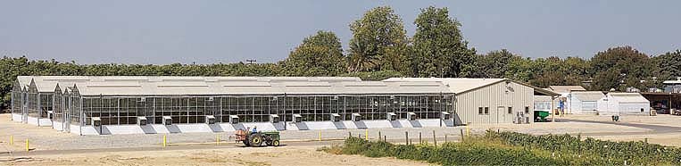 State-of-the art greenhouses opened in 2004.
