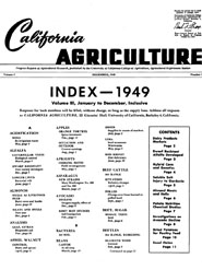 California Agriculture, Vol. 3, No.12