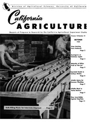 California Agriculture, Vol. 13, No.10