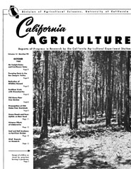 California Agriculture, Vol. 14, No.10