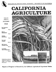 California Agriculture, Vol. 18, No.12