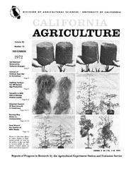 California Agriculture, Vol. 26, No.12