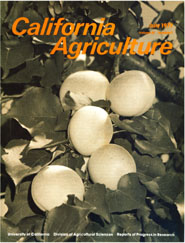 California Agriculture, Vol. 31, No.7