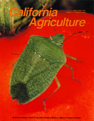 California Agriculture, Vol. 41, No.5