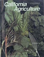 California Agriculture, Vol. 45, No.1