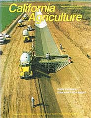 California Agriculture, Vol. 46, No.6