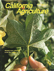 California Agriculture, Vol. 47, No.1