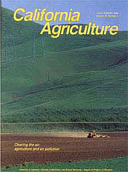 California Agriculture, Vol. 48, No.4