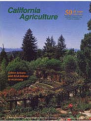 California Agriculture, Vol. 50, No.1