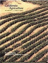 California Agriculture, Vol. 55, No.4
