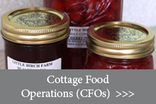 Cottage Food Operations (CFOs)