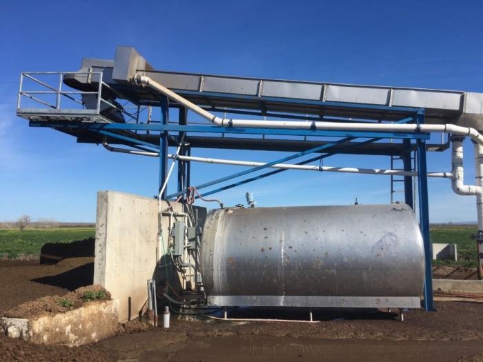Zuppan’s Manure Solid Separator System funded by the CDFA AMMP Grant