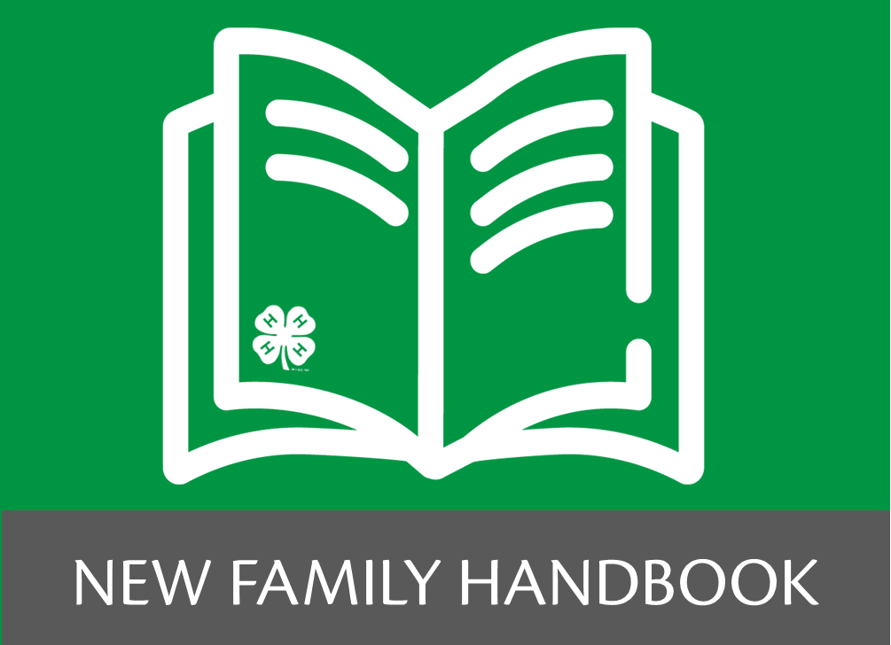 New Family Handbook Button that links to the New Family Handbook PDF