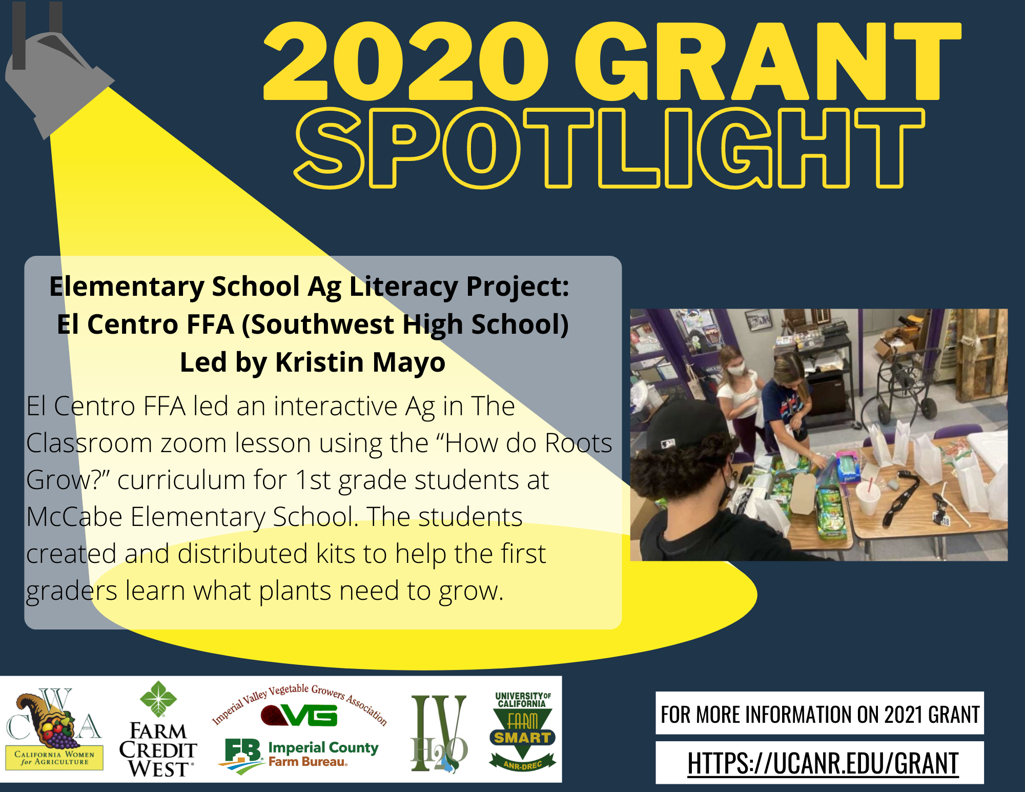 2020 grant spotlight-EC FFA- Kristi Mayo
