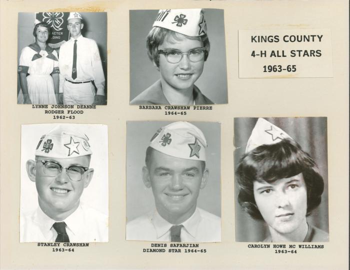 Kings Co. 4-H All Star 1963-65