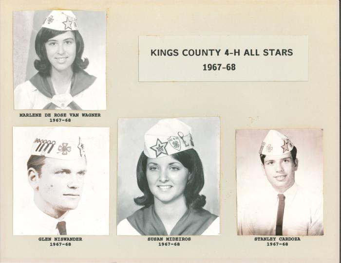 Kings Co. 4-H All Star 1967-68
