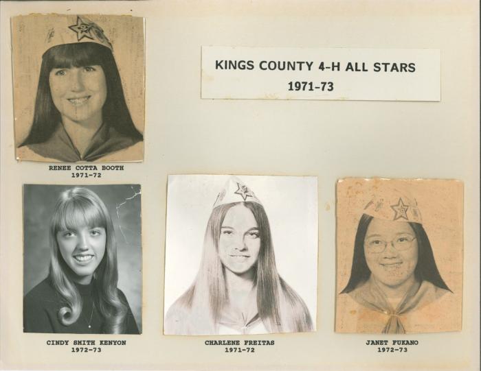 Kings Co. 4-H All Star 1971-73
