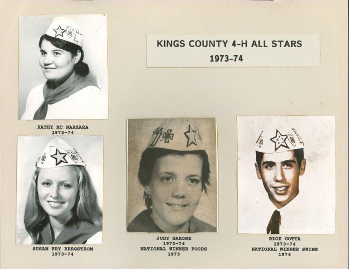 Kings Co. 4-H All Star 1973-74