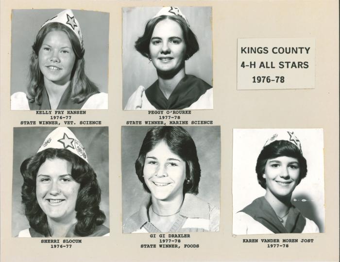 Kings Co. 4-H All Star 1976-78
