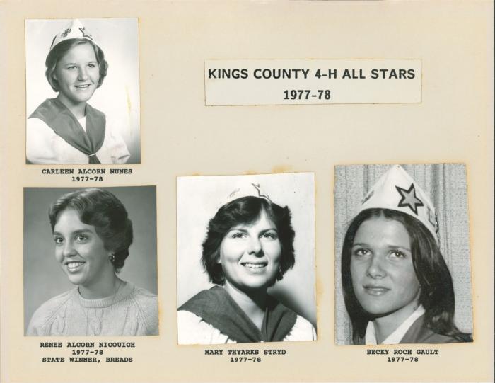 Kings Co. 4-H All Star 1977-78