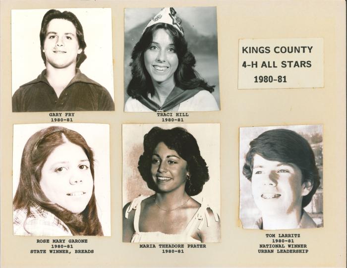 Kings Co. 4-H All Star 1980-81