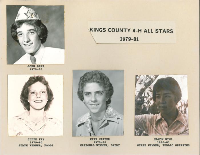 Kings Co. 4-H All Star 1979-81