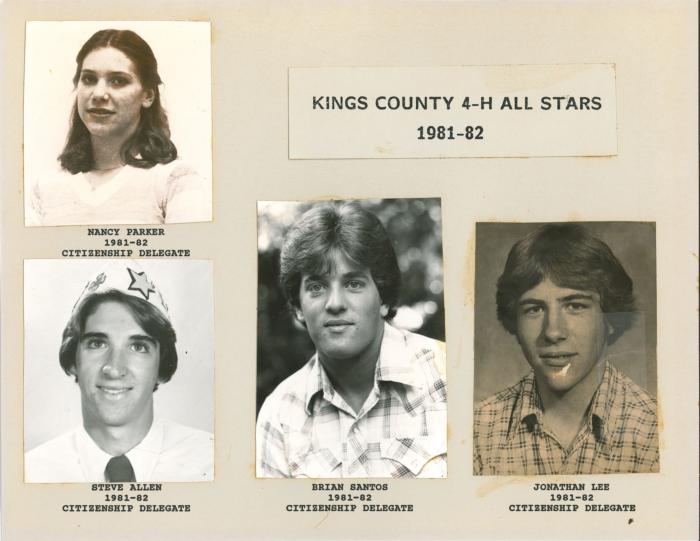 Kings Co. 4-H All Star 1981-82 (2)