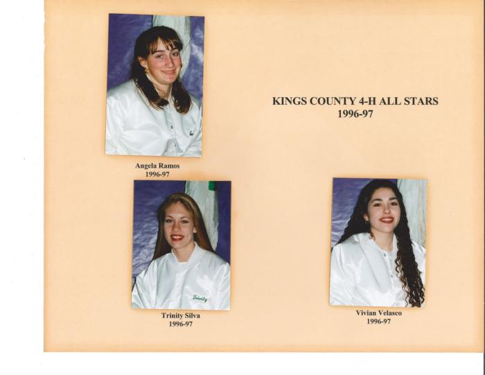 Kings Co. 4-H All Star 1996-97 (2)